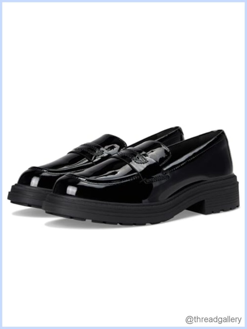 Clarks Orinoco 3 Edge Slip-On Loafers Block Heel